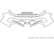 soul 3M Clear Bra Bumper Precut PPF Diagram