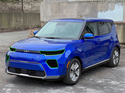 kia soul 2020-2025 Headlight Tint Location