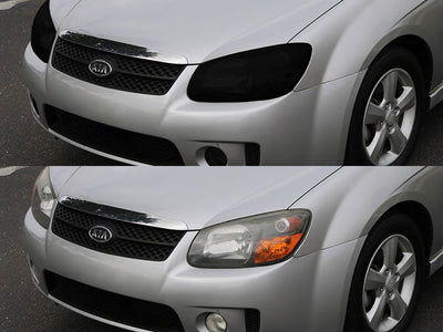 kia spectra 2004-2009 Headlight Tint Appearance