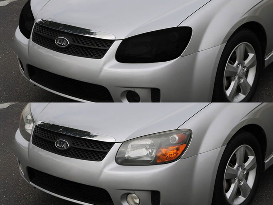 kia spectra 2004-2009 Headlight Tint Appearance