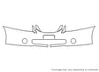 spectra 3M Clear Bra Bumper Precut PPF Diagram