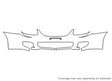 spectra 3M Clear Bra Bumper Precut PPF Diagram
