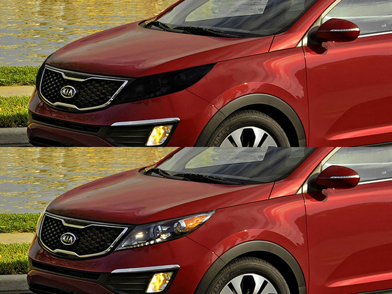 kia sportage 2009-2010 Headlight Tint Appearance