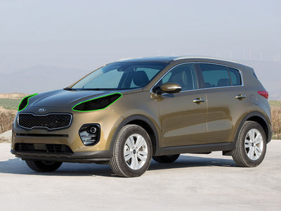 kia sportage 2011-2016 Headlight Tint Location