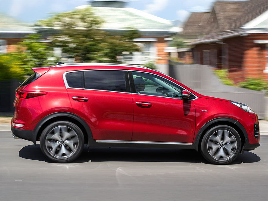 kia sportage 2011-2016 Carbon Fiber Pillar Trim