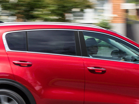 kia sportage 2011-2016 Matte Black Pillar Cover Diagram