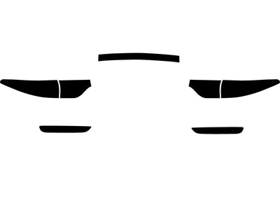 sportage Precut Tail Light Tint Diagram