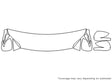 sportage Avery Dennison Clear Bra Hood Precut PPF Diagram