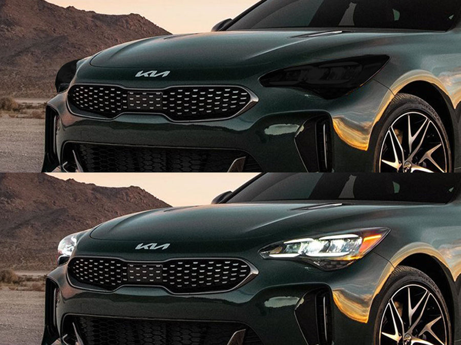 kia stinger 2018-2023 Headlight Tint Appearance