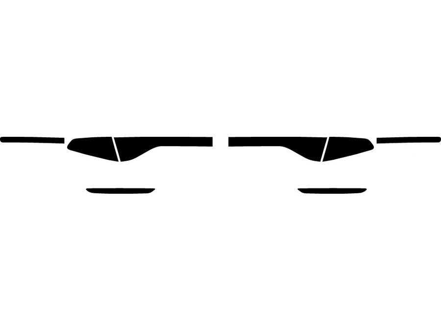 stinger Precut Tail Light Tint Diagram
