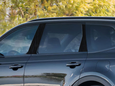 kia telluride 2020-2024 Brushed Aluminum Black Pillar Cover Diagram