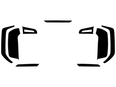 telluride Precut Tail Light Tint Diagram