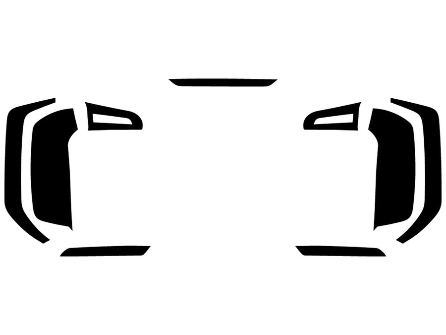 telluride Precut Tail Light Tint Diagram