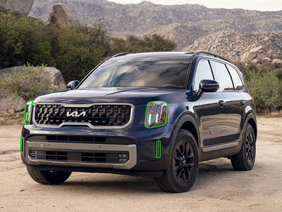 kia telluride 2020-2025 Headlight Protection Installation Location
