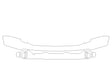 telluride Avery Dennison Clear Bra Door Cup Precut PPF Diagram