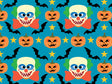 Killer Clowns Halloween Vinyl Wrap Pattern~Rwraps Series 914 Digitally Printed Vinyl Wrap~0