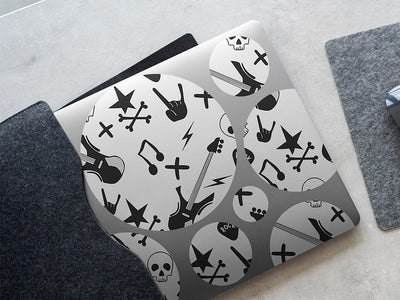 killer guitar music DIY Laptop Stickers