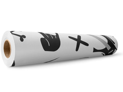 Killer Guitar Music Wrap Film Wholesale Roll~Rwraps Series 914 Digitally Printed Vinyl Roll~5