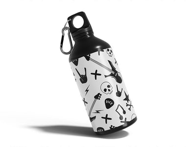 killer guitar music Water Bottle DIY Stickers