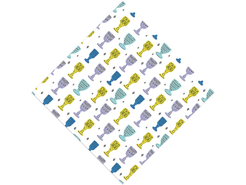 Kings Goblet Alcohol Vinyl Wrap Pattern