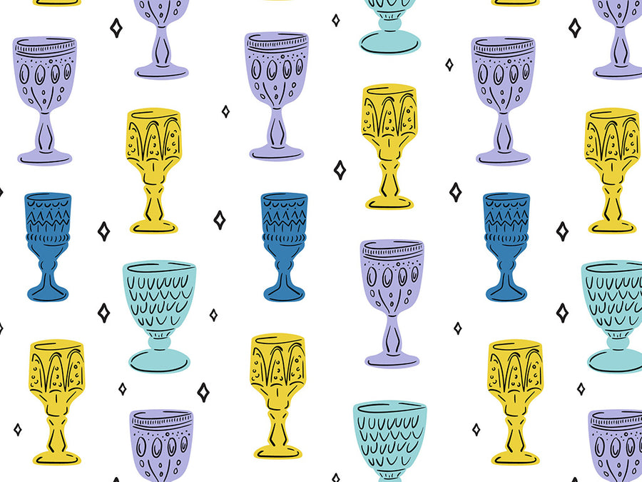 Kings Goblet Alcohol Vinyl Wrap Pattern~Rwraps Series 914 Digitally Printed Vinyl Wrap~0