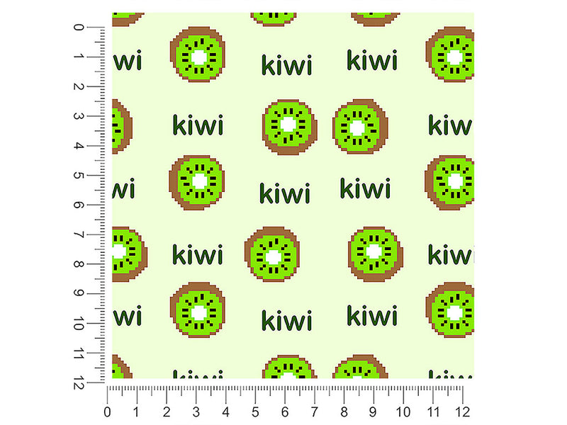 kiwixel fruit 1ft x 1ft Craft Sheets