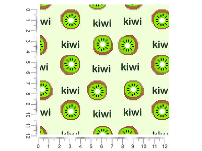 kiwixel fruit 1ft x 1ft Craft Sheets