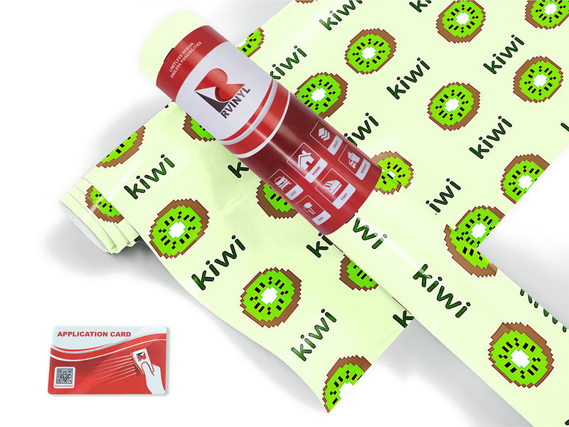 kiwixel fruit Craft Vinyl Roll