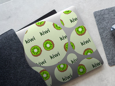 kiwixel fruit DIY Laptop Stickers