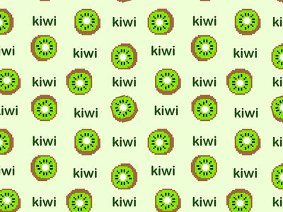 Kiwixel  Fruit Vinyl Wrap Pattern~Rwraps Series 914 Digitally Printed Vinyl Wrap~0