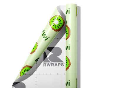 Kiwixel  Fruit Wrap Film Sheets~Rwraps Series 914 Kiwixel  Fruit Scrolled Sheet~3