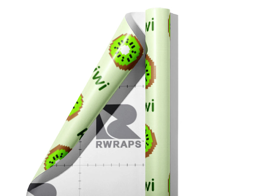 Kiwixel  Fruit Wrap Film Sheets~Rwraps Series 914 Kiwixel  Fruit Scrolled Sheet~3