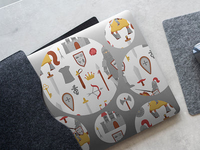 knight shift fantasy DIY Laptop Stickers