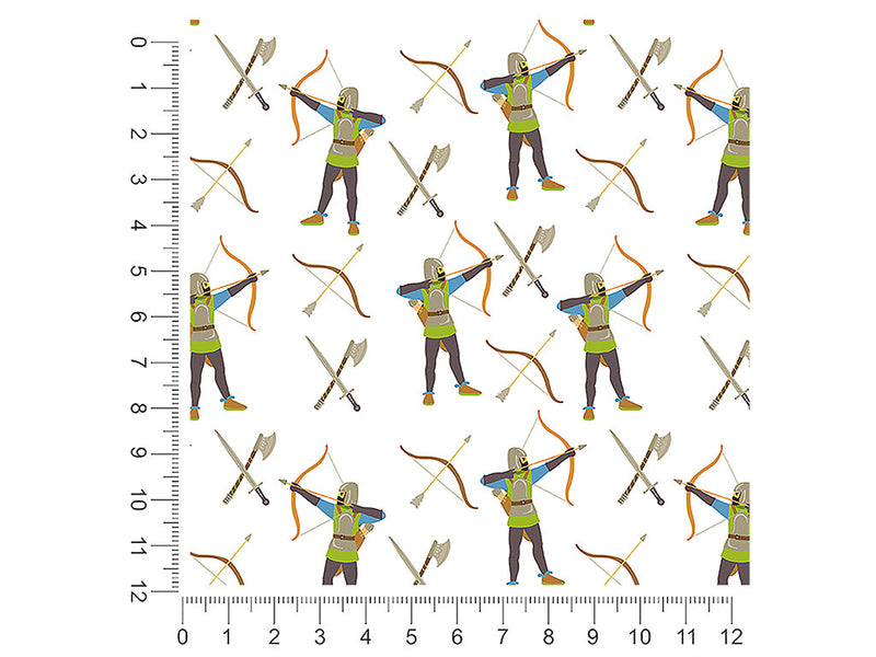 knight training fantasy 1ft x 1ft Craft Sheets