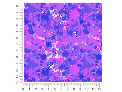 knockout punch paint splatter 1ft x 1ft Craft Sheets
