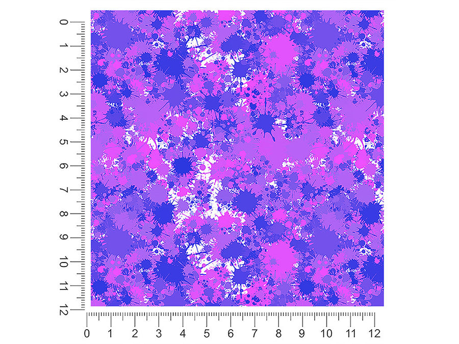 knockout punch paint splatter 1ft x 1ft Craft Sheets