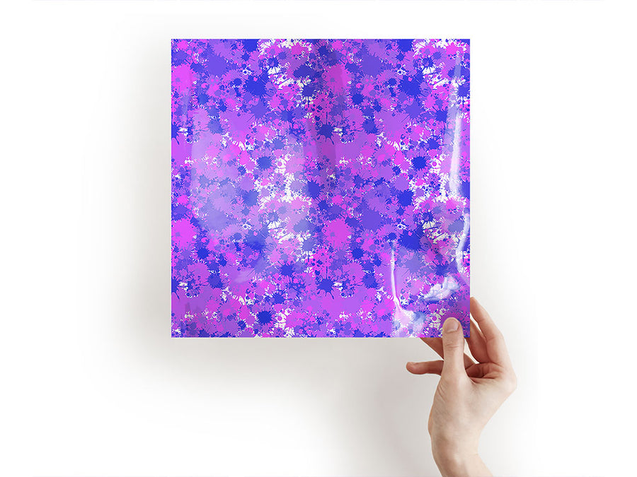 knockout punch paint splatter Craft Sheets