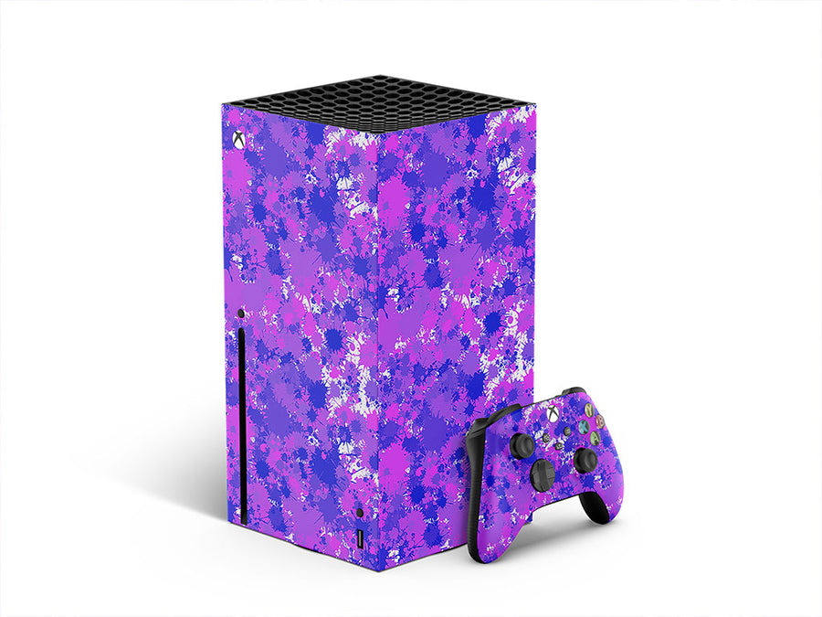 knockout punch paint splatter XBOX DIY Decal