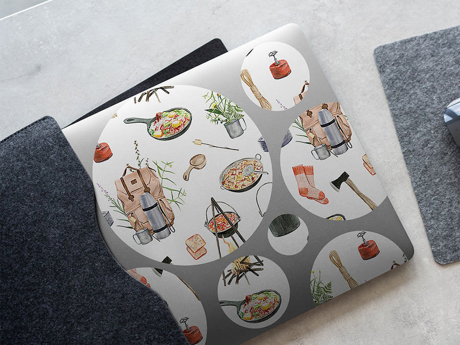 koa living camping DIY Laptop Stickers