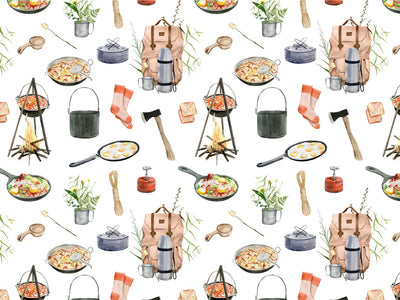 KOA Living Camping Vinyl Wrap Pattern~Rwraps Series 914 Digitally Printed Vinyl Wrap~0