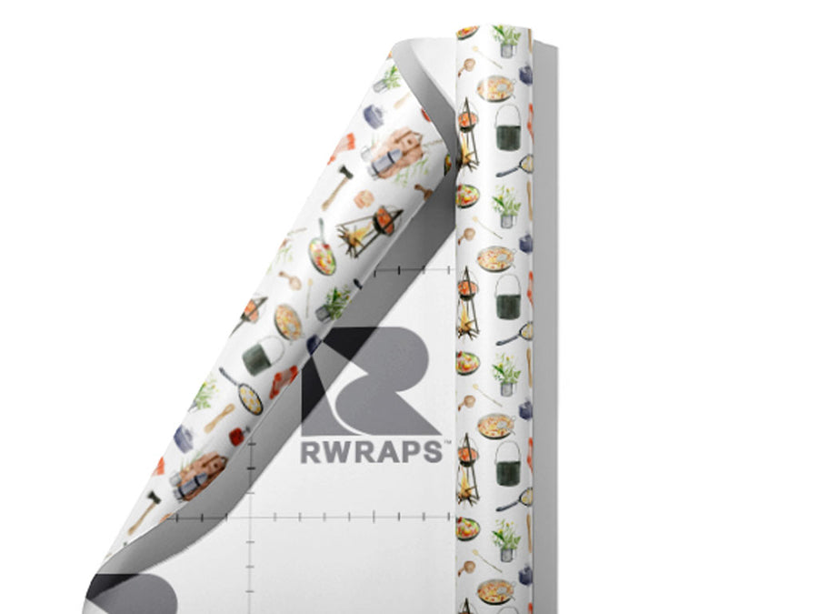 KOA Living Camping Wrap Film Sheets~Rwraps Series 914 KOA Living Camping Scrolled Sheet~3