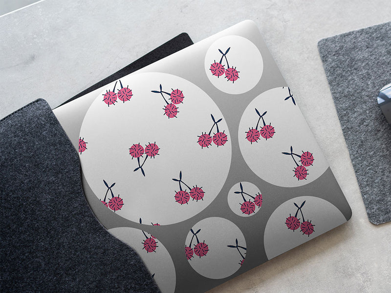 kwai mai pink fruit DIY Laptop Stickers