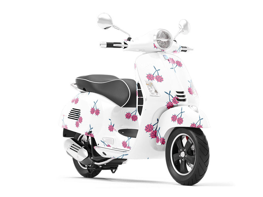 Kwai Mai Pink Fruit Vespa Scooter Wrap Film