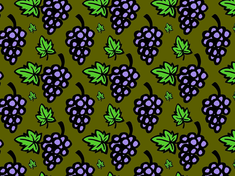 Kyoho Crunch Fruit Vinyl Wrap Pattern~Rwraps Series 914 Digitally Printed Vinyl Wrap~0