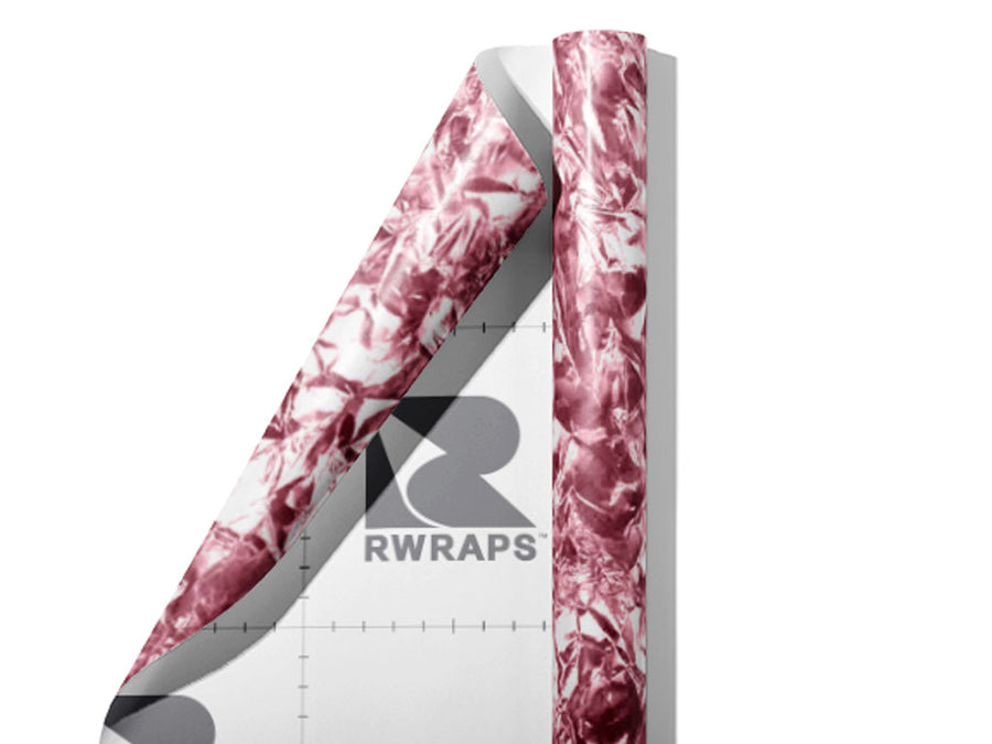 La Madona Rosa Gemstone Wrap Film Sheets~Rwraps Series 914 La Madona Rosa Gemstone Scrolled Sheet~3