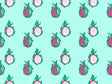 LA Woman Fruit Vinyl Wrap Pattern~Rwraps Series 914 Digitally Printed Vinyl Wrap~0