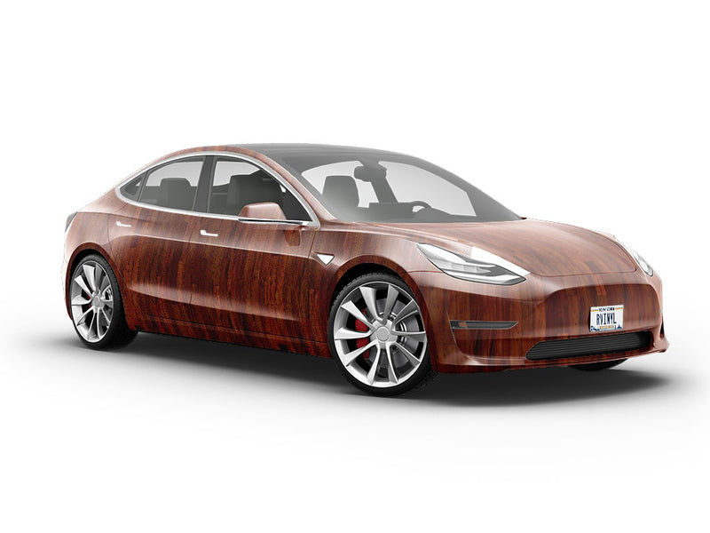 Lacewood  Wooden Parquet Vehicle Vinyl Wrap