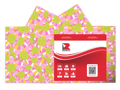 ladies disco mosaic Craft Vinyl Sheet Pack