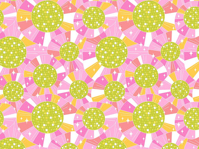 Ladies Disco Mosaic Vinyl Wrap Pattern~Rwraps Series 914 Digitally Printed Vinyl Wrap~0