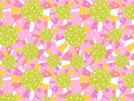 Ladies Disco Mosaic Vinyl Wrap Pattern~Rwraps Series 914 Digitally Printed Vinyl Wrap~0
